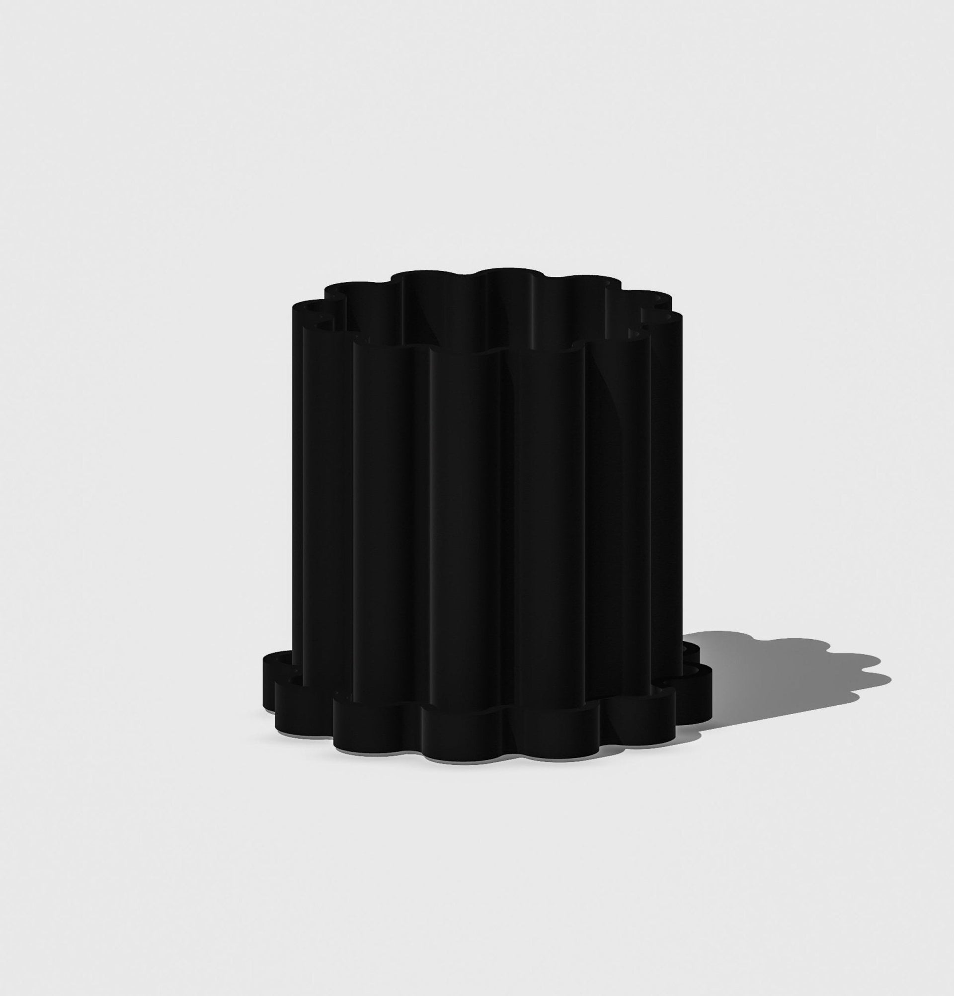 Funky Flow Planter with Drainage and Unique Tray