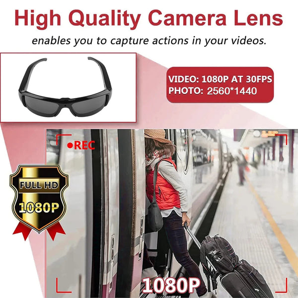 Hidden Camera Glasses