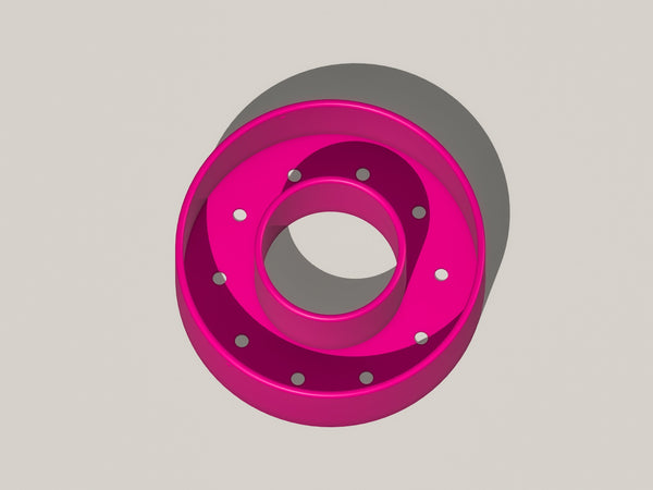 Hanging Chandelier Planter with Drainage