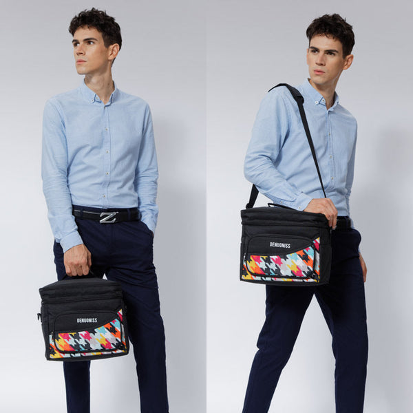 Innovative waterproof aluminum foil insulation bag refrigerated leak-proof ice pack multi-functional lunch box bag large capacity meal bag