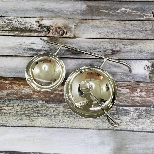 Hammered Branch Nut Bowl