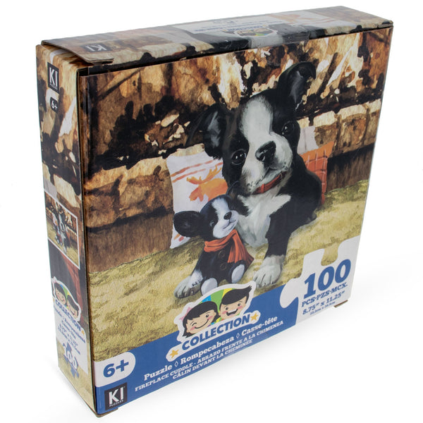 100 Piece Dog with a Toy Puzzle