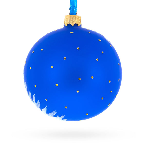 Housekeeper (Maid) Glass Ball Christmas Ornament 3.25 Inches