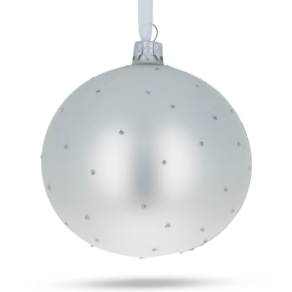 1487 Leonardo da Vinci's 'The Vitruvian Man' Glass Ball Christmas Ornament 4 Inches