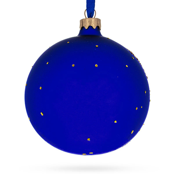 1888 'Cafe Terrace at Night' by Vincent Van Gogh Glass Ball Christmas Ornament 4 Inches