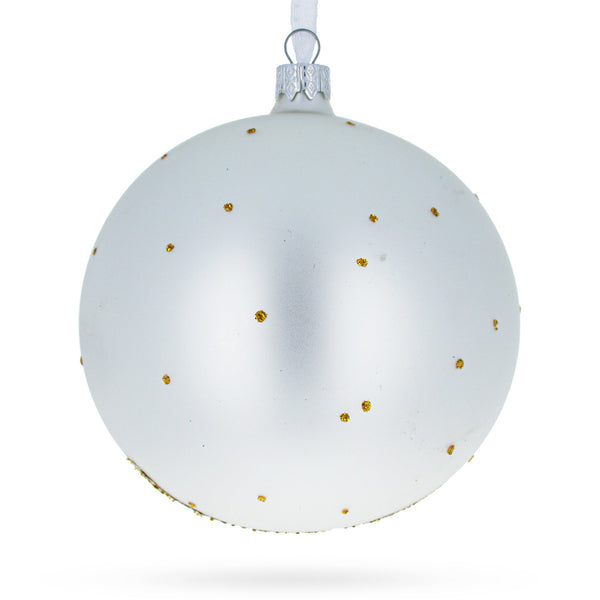 Hamsters Glass Ball Christmas Ornament 4 Inches