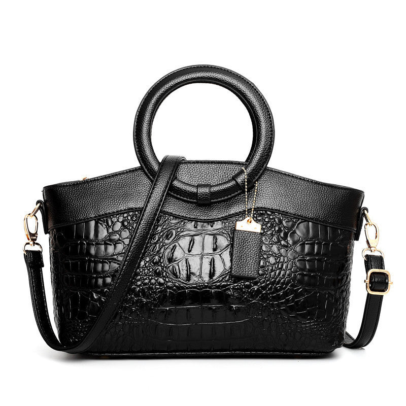 Ladies' handbag European and American style fashion ring single shoulder diagonal cross bag
