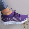 Leopard Round Toe Lace Up Athletic