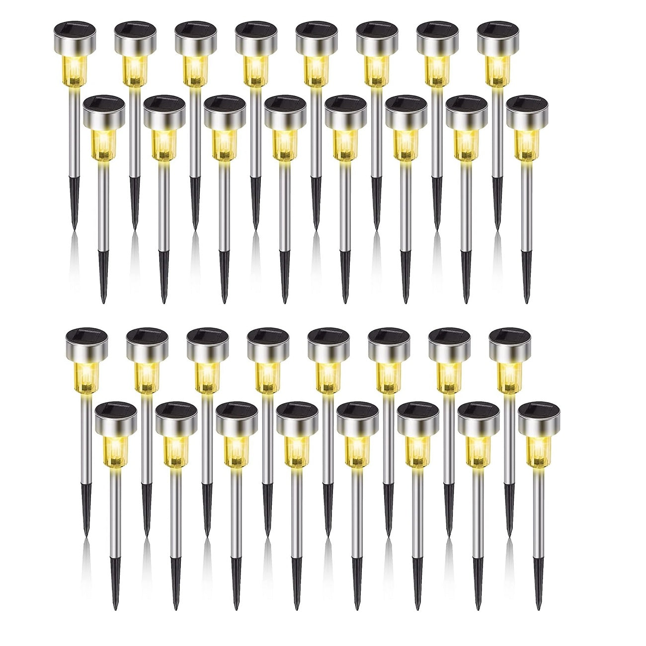 24 Pack Solpex Led Solar Outdoor Lights Pathway