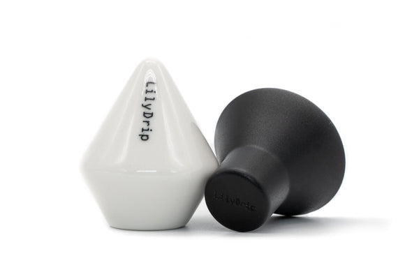LilyDrip – Ceramic Pour-Over Specialty Coffee Accessory, Fits Pour-Over Cone Drippers