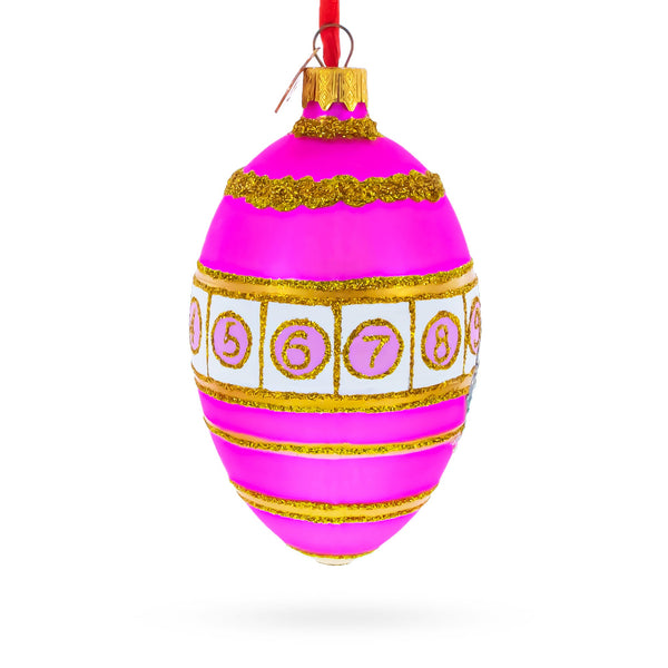 1910 Colonnade Royal Egg Glass Ornament 4 Inches