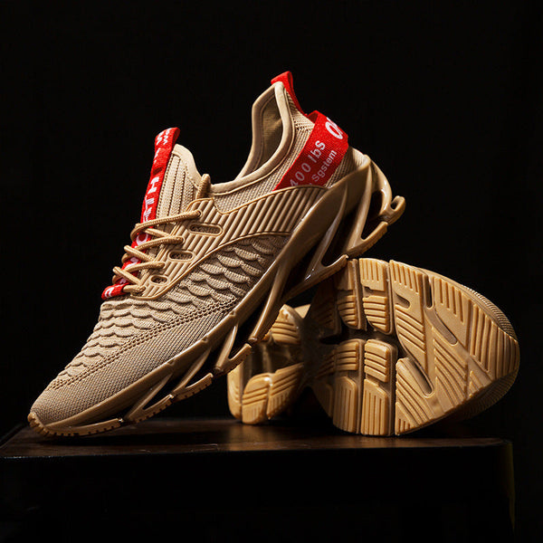 Men's autumn blade shoes large size flying mesh student sports casual running shoes