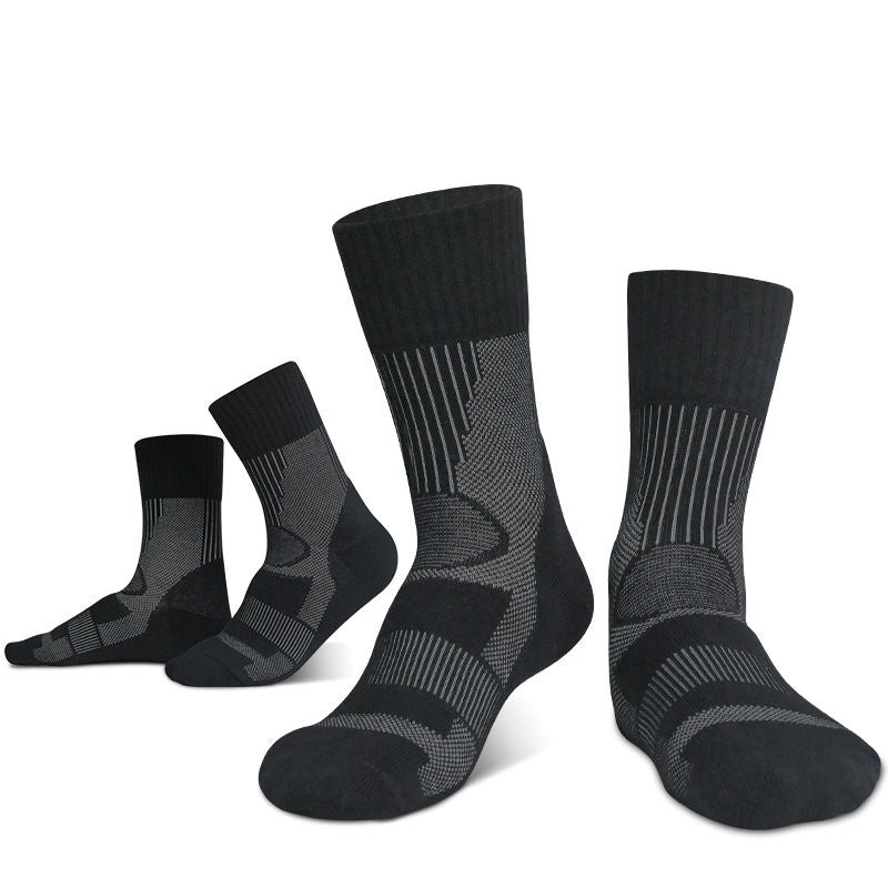 Outdoor Merino wool socks looped breathable midsole hiking socks sports socks