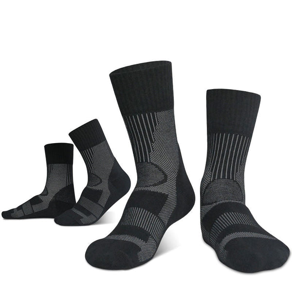 Outdoor Merino wool socks looped breathable midsole hiking socks sports socks