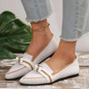 Point Toe Mesh Flat Slip-Ons