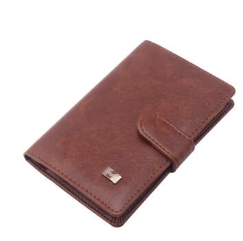 PU Leather Passport Cover Men Travel Wallet Credit Card Holder Cover Russian Driver License Wallet Document Case --BIH009 PM20
