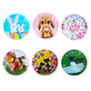 Bunnies, Hummingbird, Cats Easter Theme Fridge Magnets