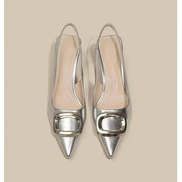 Slingback Pointed Toe Pumps