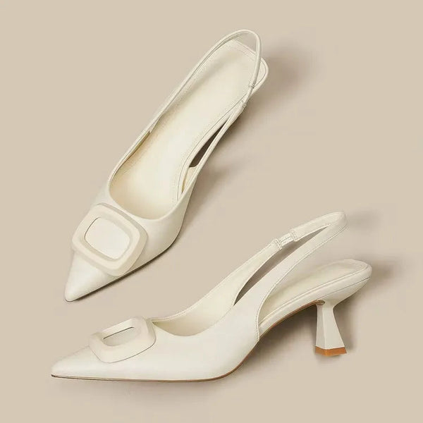 Slingback Pointed Toe Pumps