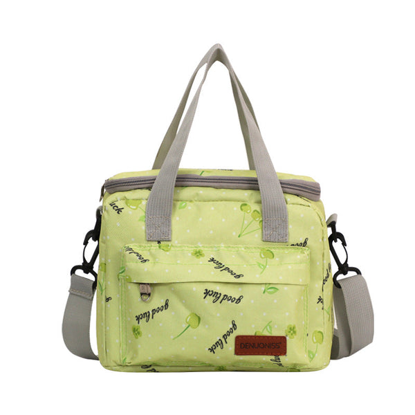 Small fresh fashion cute hand-held lunch box bag for women