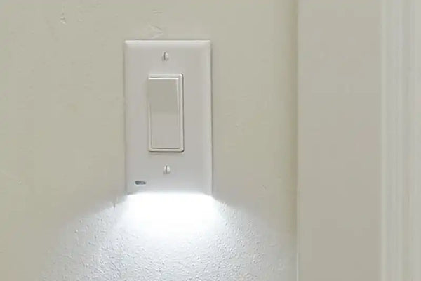 2 Pack: LED Mention Light Switch Plate