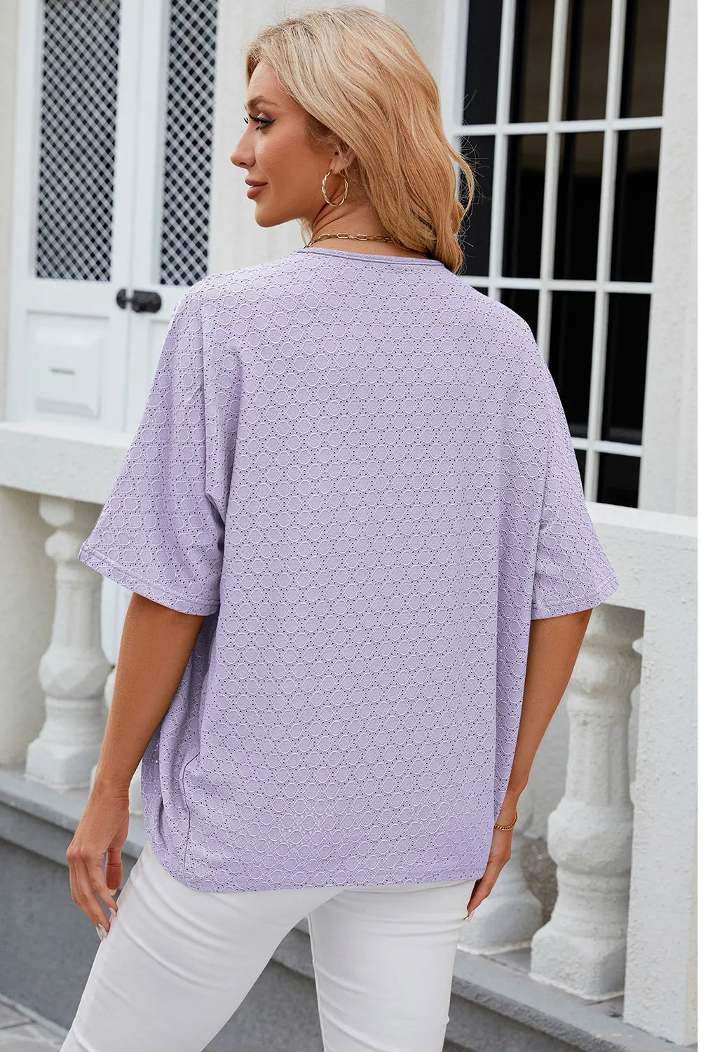 Solid color mid sleeved cardigan knitted cardigan jacket air-conditioned sweater