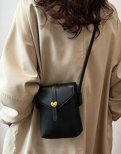 Vintage Fashion Heart Crossbody Shoulder Purse