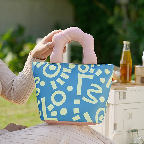 Thickened aluminum foil lunch bag for primary school students with insulated food