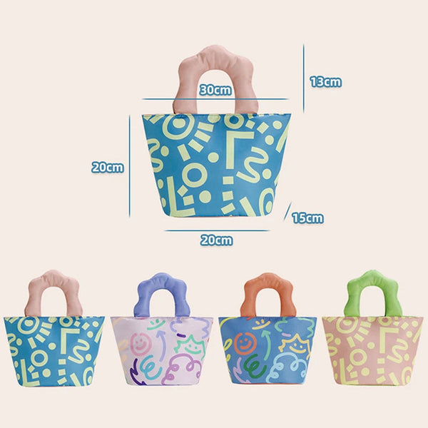 Thickened aluminum foil lunch bag for primary school students with insulated food