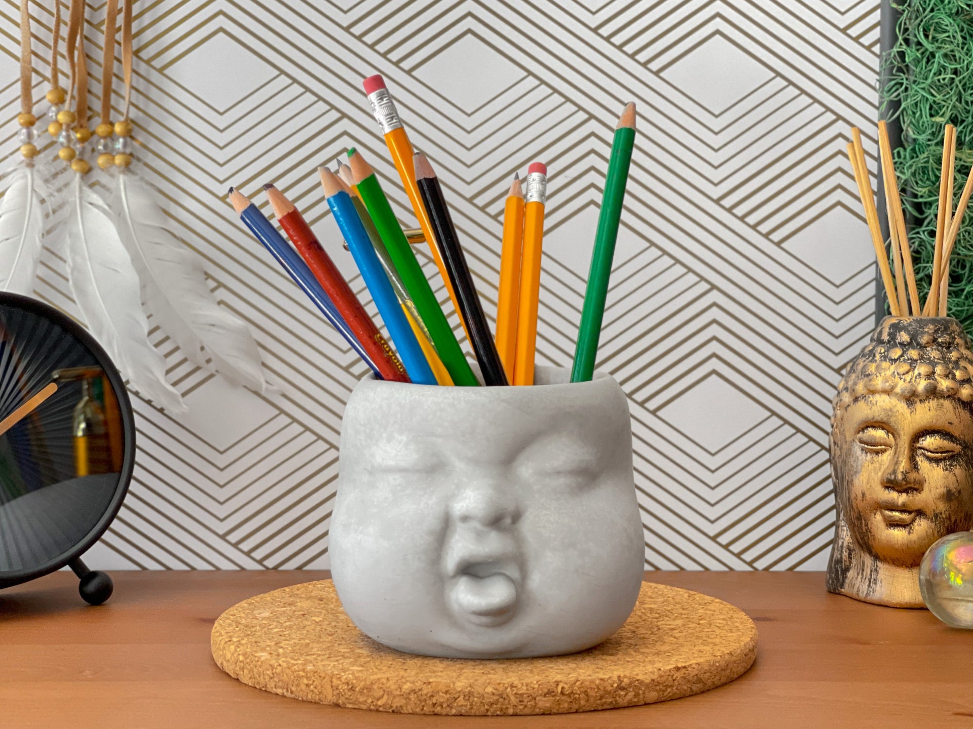 Baby Face Succulent Planter