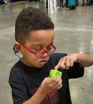 One-Handed Electric Nail Clipper for Kids with Disabilities (Ages 5-13)